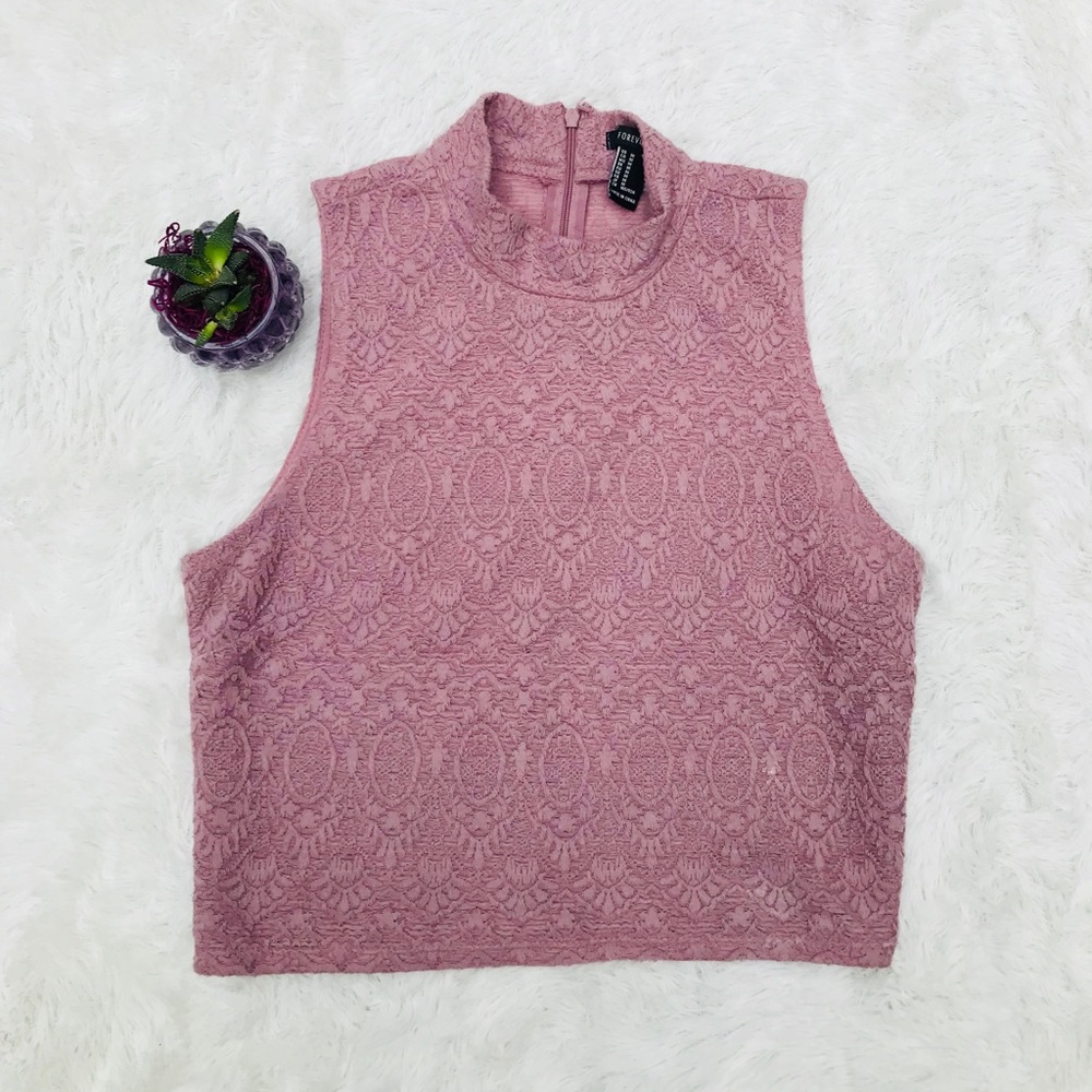 Forever 21 purple crop 🎀